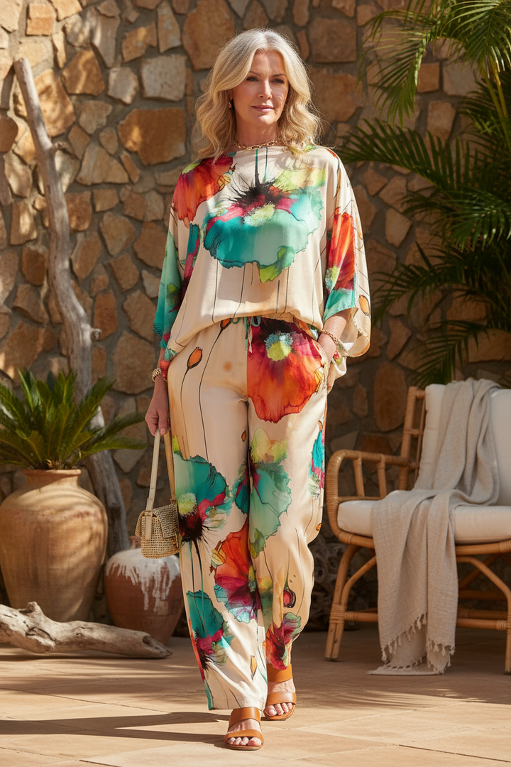 Emmarie - Ensemble Imprimé Élégant